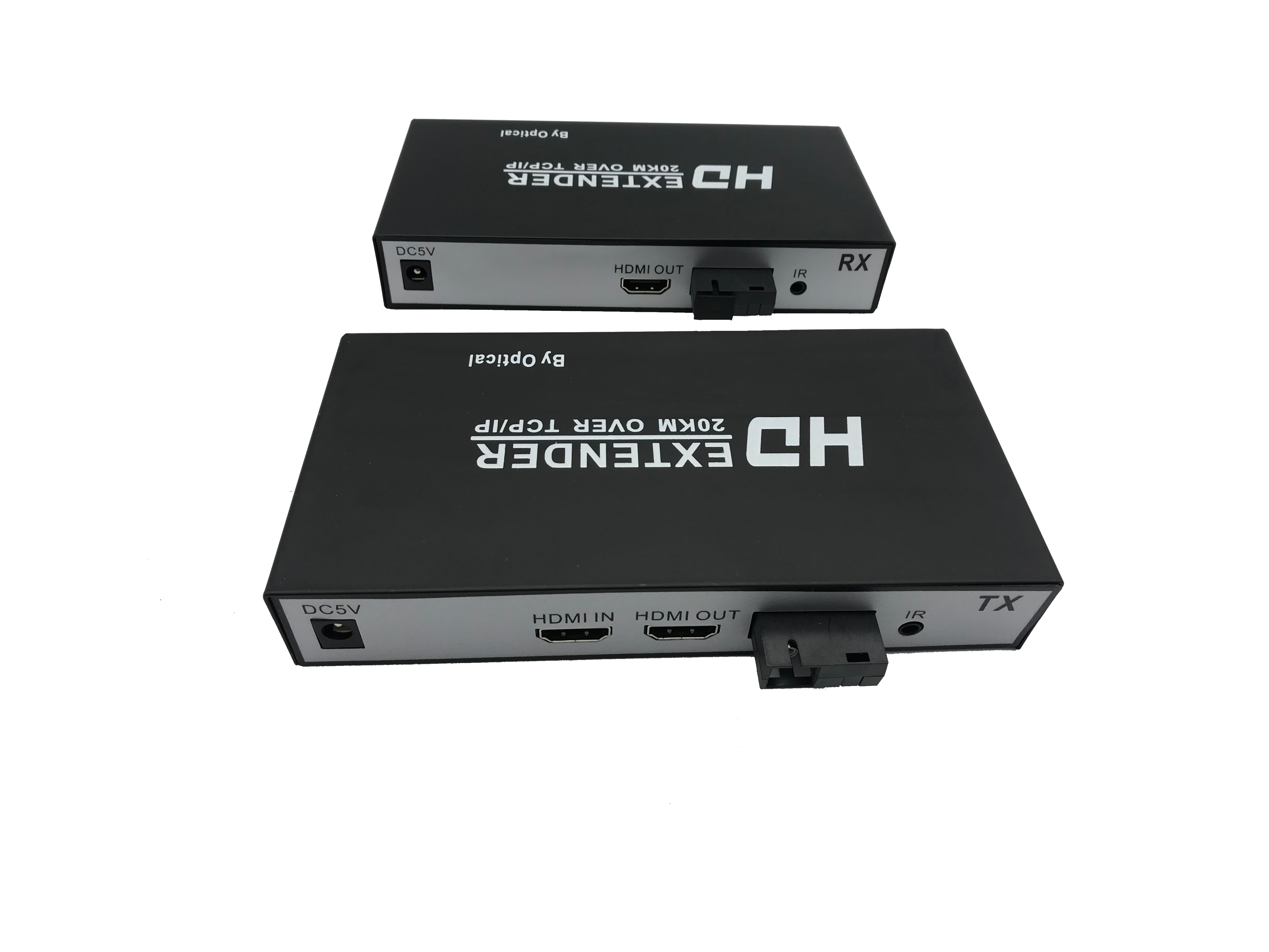 Widely Application Multi-functional 20KM Transmission HDMI USB KVM Fiber Extender over Optic Fiber