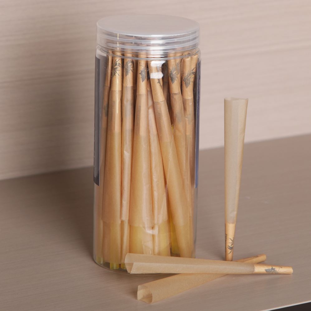 1 1/4 size Specially made 100% natural organic Hermit crab 109mm slow burning non immersed tobacco pre filled cone Rolling cone