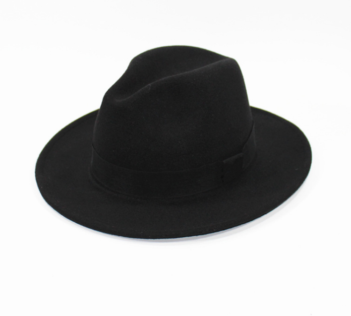 2021 New Fashion 10 Colors In Stock Panama Hats Unisex 100% Wool Felt Wide Brim Fedora Hat Wholesale