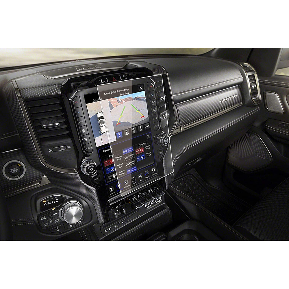 Высококачественное закаленное стекло для защиты экрана GPS навигатора для 2019 2020 2021 1500 2500 3500 Uconnect 12 дюймов защита Dodge Ram