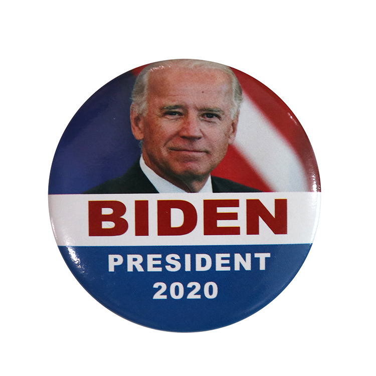 S08 Amazon, очень популярные стильные значки Biden, промоакция, значки с эмблемой американских президентских выборов, жестяные значки для американского парада