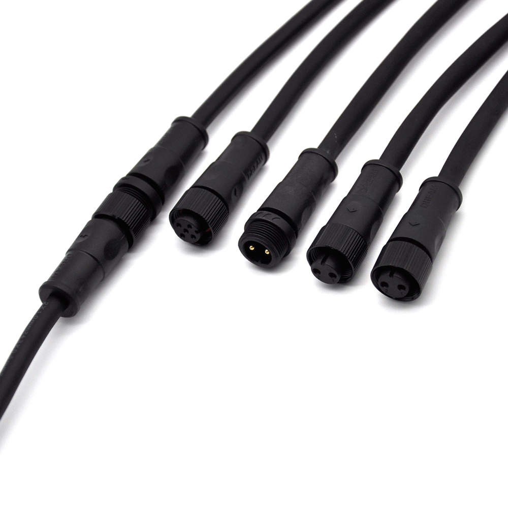 Круглые Разъемы штекер m16 2 pin 3 pin 4pin 5pin гнездовой разъем