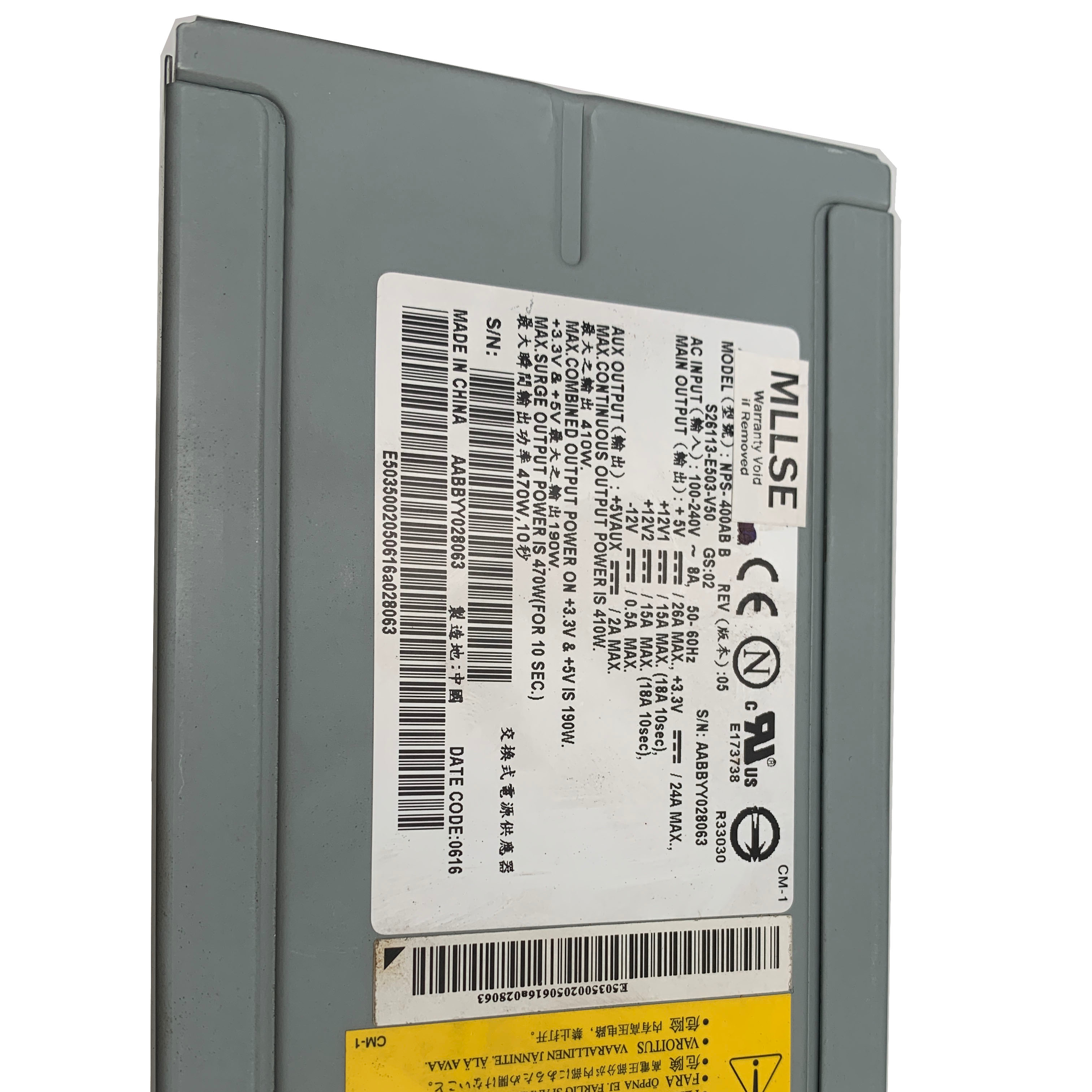 Оригинальный блок питания для M450 M460 NPS-400AB B S26113-E503-V50 410W, блок питания для сервера