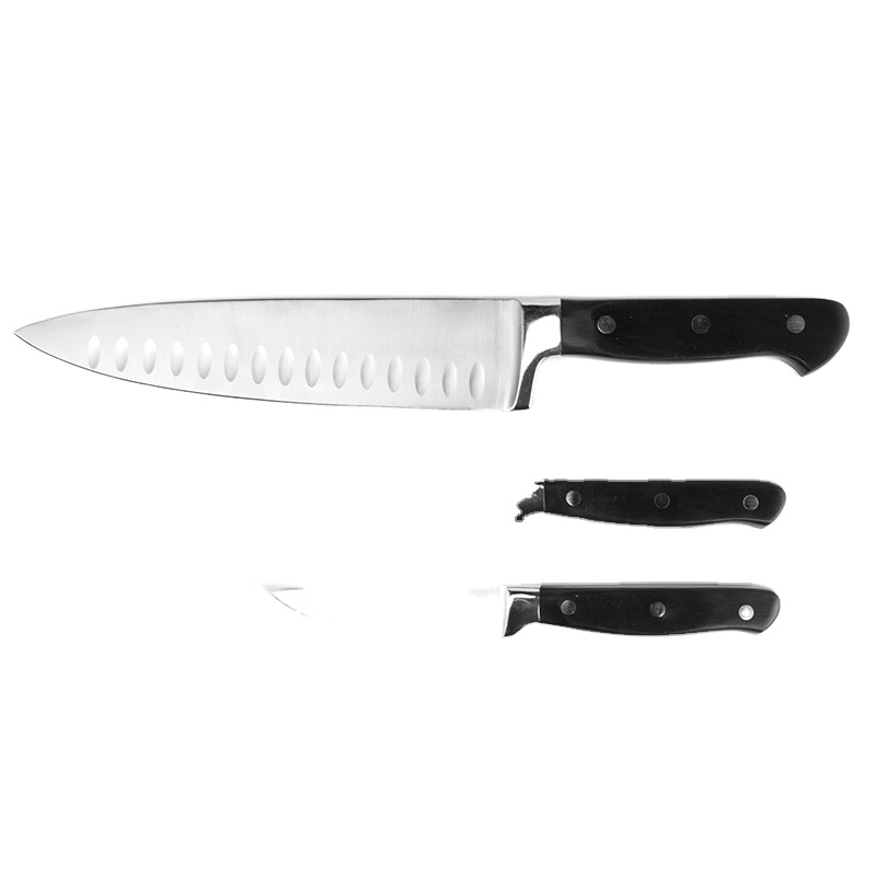 High quality 3 pcs Knife Set kitchen knife stainless steel Chef knifes
