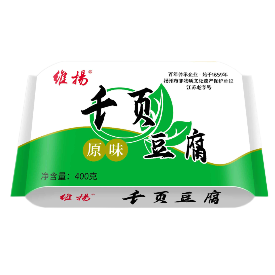 Time Honored Weiyang Brand Frozen Soy Protein Curd Tofu Taiwan Style Thick Bean Curd