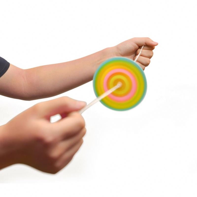 Skill Game Rotating Fly Wheel Windmill Classic Toys For Children Kids Gift