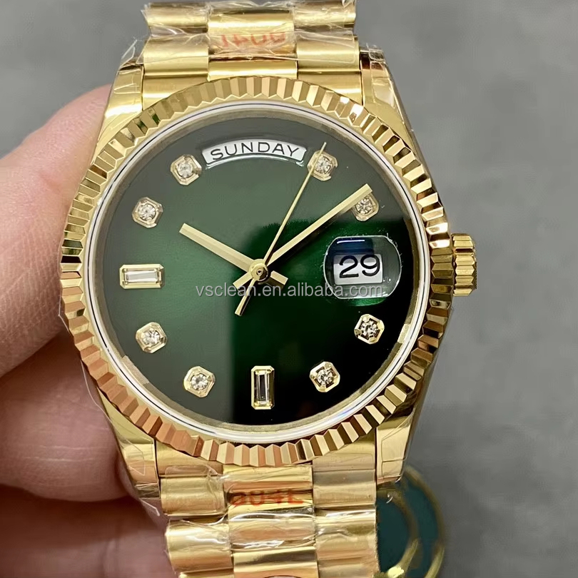 Super Quality 5A 36mm Men's Stainless Steel Watch 904L Business Automatic Mechanical Movement Antique Style 3255 Series