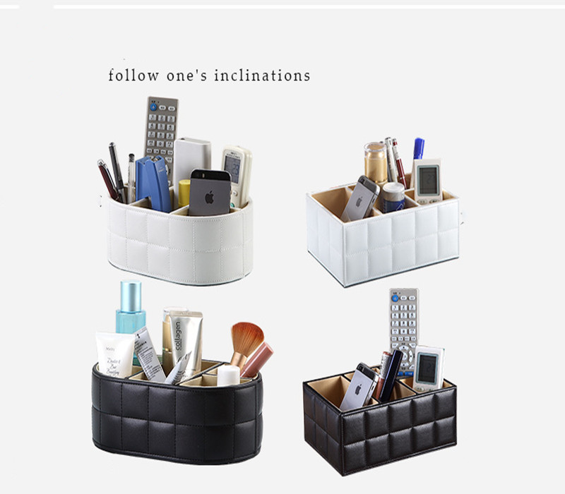 meishijia High quality and cheap foldable storage cosmetic multifunctional storage container portable desk organizer