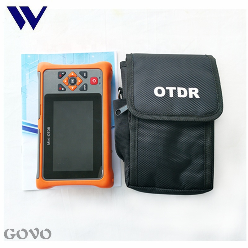 Гово Мини OTDR тестер GW210-2220 OTDR 22/20dB все в одном многофункциональный OTDR VFL v-образной КРЕПЕЖНОЙ ПЛАСТИНОЙ LS КПМ испытание на потерю RJ45