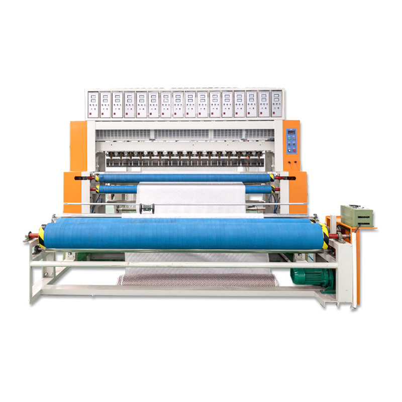 China Made ultrasound quilting machine for Polyester Fabric and Rolls Fabric