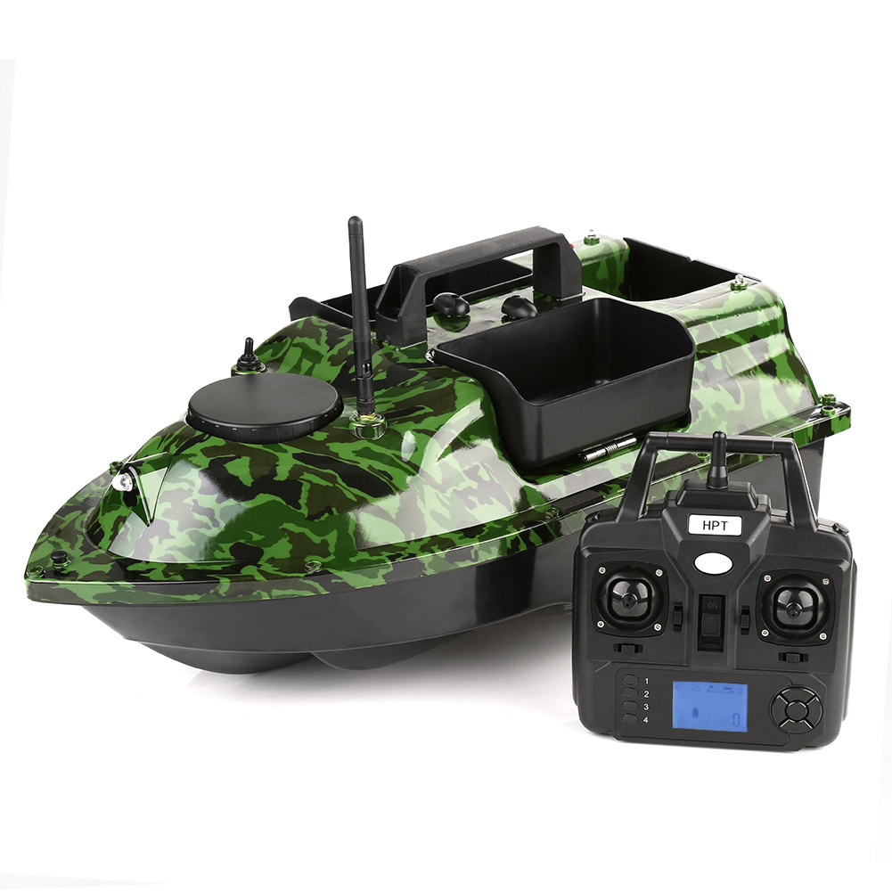 New Upgrade V010 3 Hoppers 500M GPS Remote Control Wireless Fishing Bait Boat LCD GPS Fish Finder Ship