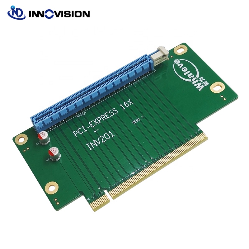 Тонкая карта расширения 2U PCIe 16x для корпуса сервера hotswap 2U, расширительный слот horizon
