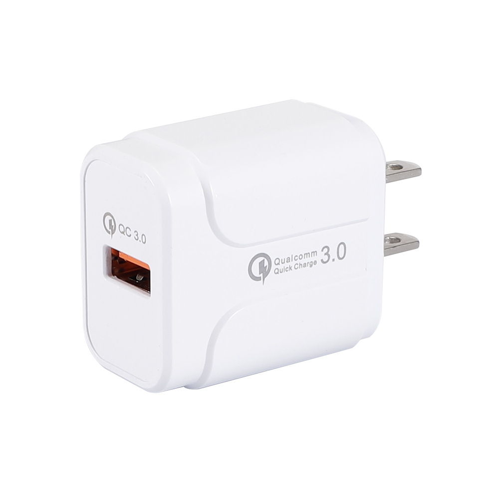 Fast phone USB Charger mobile phone quick charge 3.0 18W wall charger qc3.0 smart usb fast charging charger