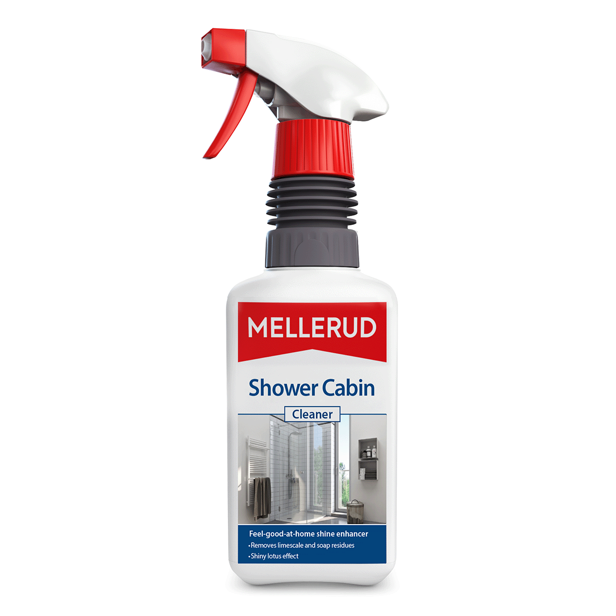 Made In Germany 0,5 L Shower Cabin Cleaner With Pearling Effect Removes Limescale And Soap Residues