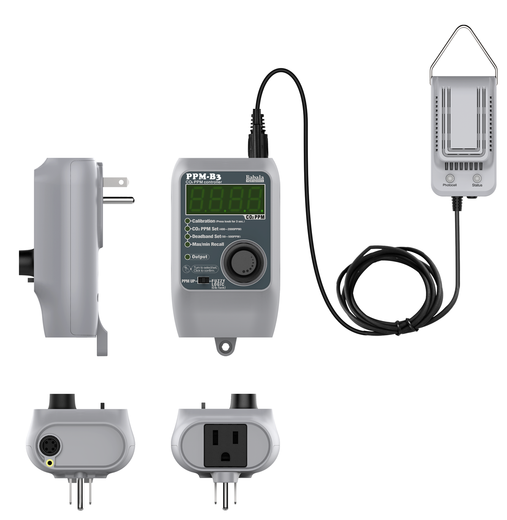 Controller CO2 pour culture agriculture verticale / culture en conteneur / Pro-leaf agricultural equipment co2 controller co2 controller