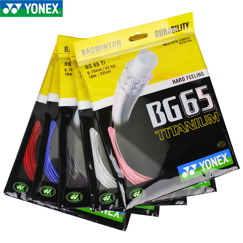 Yonex ракетка для бадминтона BG65 из титана 10 м
