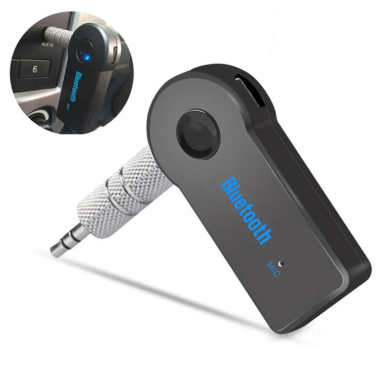 Беспроводной Bluetooth 3,5 мм AUX аудио стерео музыкальный автомобильный адаптер приемника