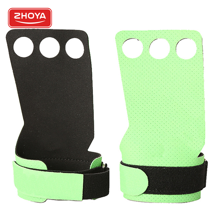 Amazon Weightlifting Gym Plam guard Hand Grips rubber Non-slip Protector Grip Support Pad Crossfits Victory Grip