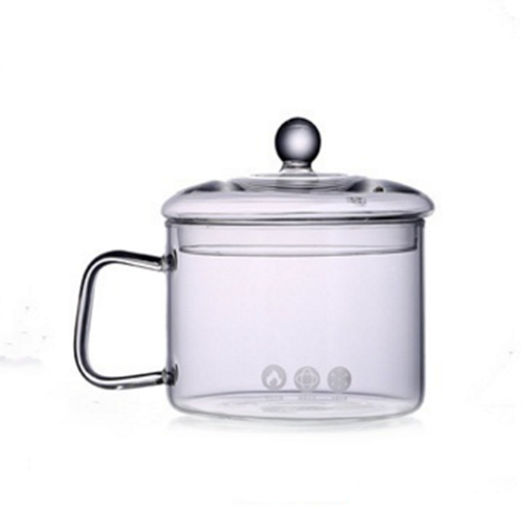 Популярный стеклянный варочный горшок Pyrex с ручкой для уксусного соуса и масла
