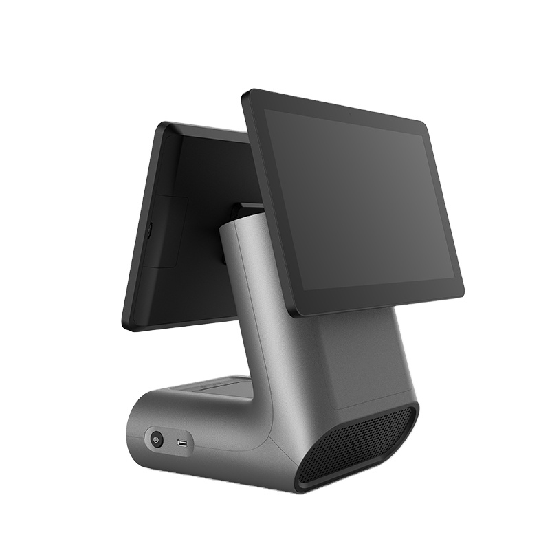 POS Touch Screen All in One System Machine NFC IC Card Reader Cash Register Terminal with Cash Drawer and Keyboard