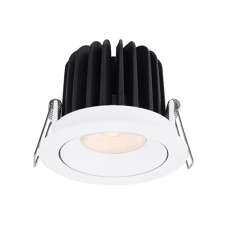 15W Adjustable Dimmable Living Room Lamp Led Cob Recessed Downlights Hotel Ceiling Lighting Shop Embedded Spot Light