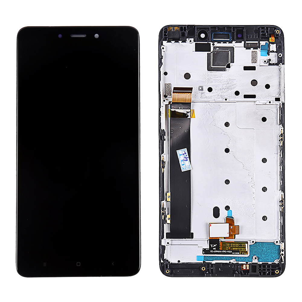 Сменный сенсорный ЖК-экран с рамкой для мобильных телефонов Xiaomi Redmi Note 4, ЖК-дисплей, скидка 50%