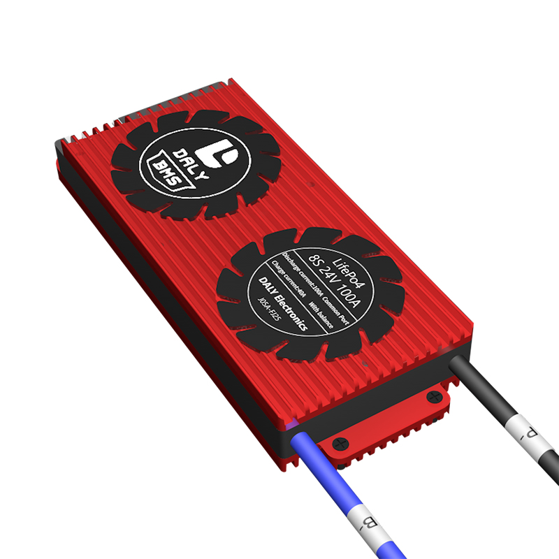 Модуль защитной цепи Daly BMS для батареи Lifepo4 100A 8S 24V, плата BMS CE FCC ROSH ISO, сертификат высокого качества