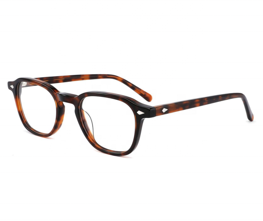 2022 fashion Optical high quality real acetate glasses can be sunglasses blue block optical P21008
