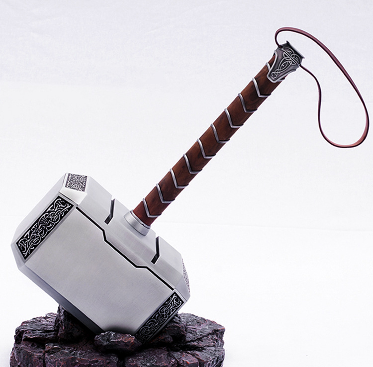 Hot selling high-quality 1:1 real-size Thor's Hammer Avengers Thor Hammer made of pure metal