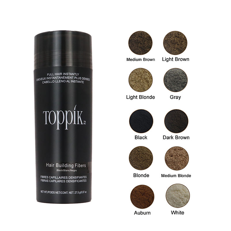 Пудра для волос Toppik с кератином, 3 языка, 27,5 г