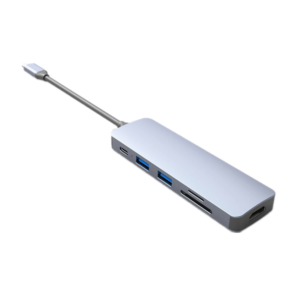 6 в 1 порты для ноутбуков USB c концентратор док-станция Тип c адаптер концентратор для Macbook