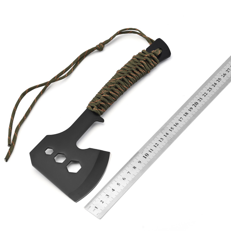 Wholesale outdoor camping stainless steel hatchet with hatchet