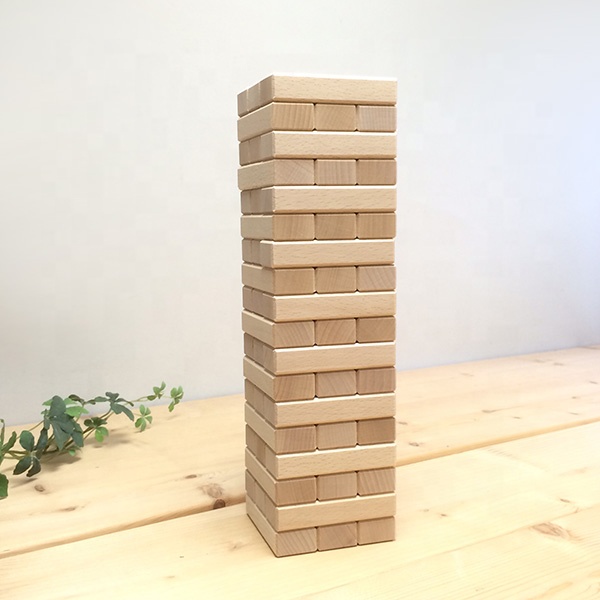 Оптовая продажа, лидер продаж на amazon, большая Деревянная игрушка jenda, 54 шт.