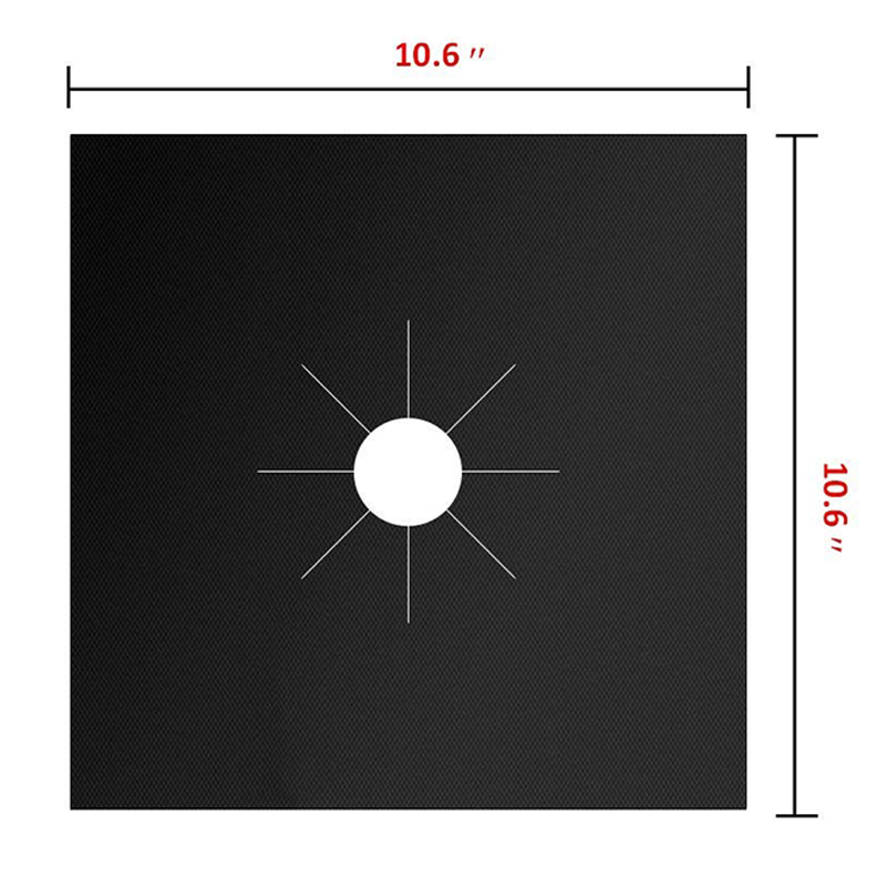 Free Sample Supply Oil-proof Heat Resistance Durable Stove Burner Cover Gas Protector For Kitchen