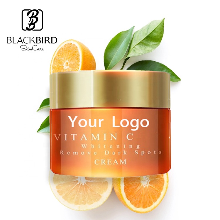 Private label мощный против морщин аскорбиновой кислоты отбеливающий Витамин c крем для сухой кожи, морщин, старения глаз