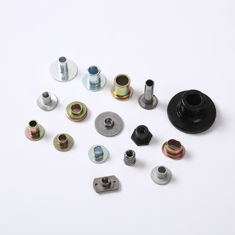 Furniture t-nut Three Hole Cold Heading Round Base Weld Nut Insert Lock Tee T Nut