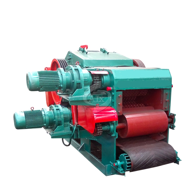 Professional Electric crusher shredder grinder machine Drum Tree Branch Log industrial wood chipper