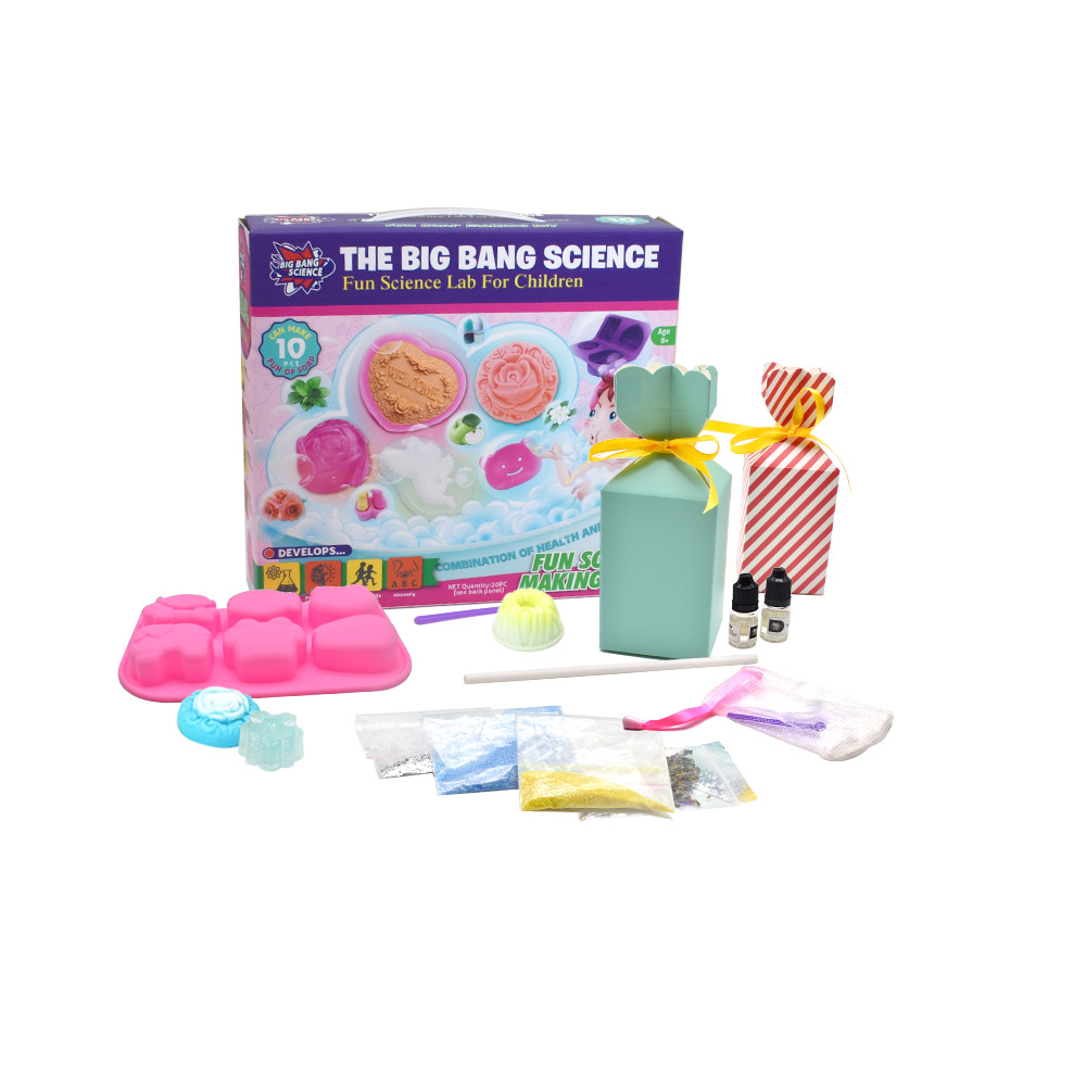 Super Amazing DIY Creative Educational Colorful Experimental Soap Making Kit