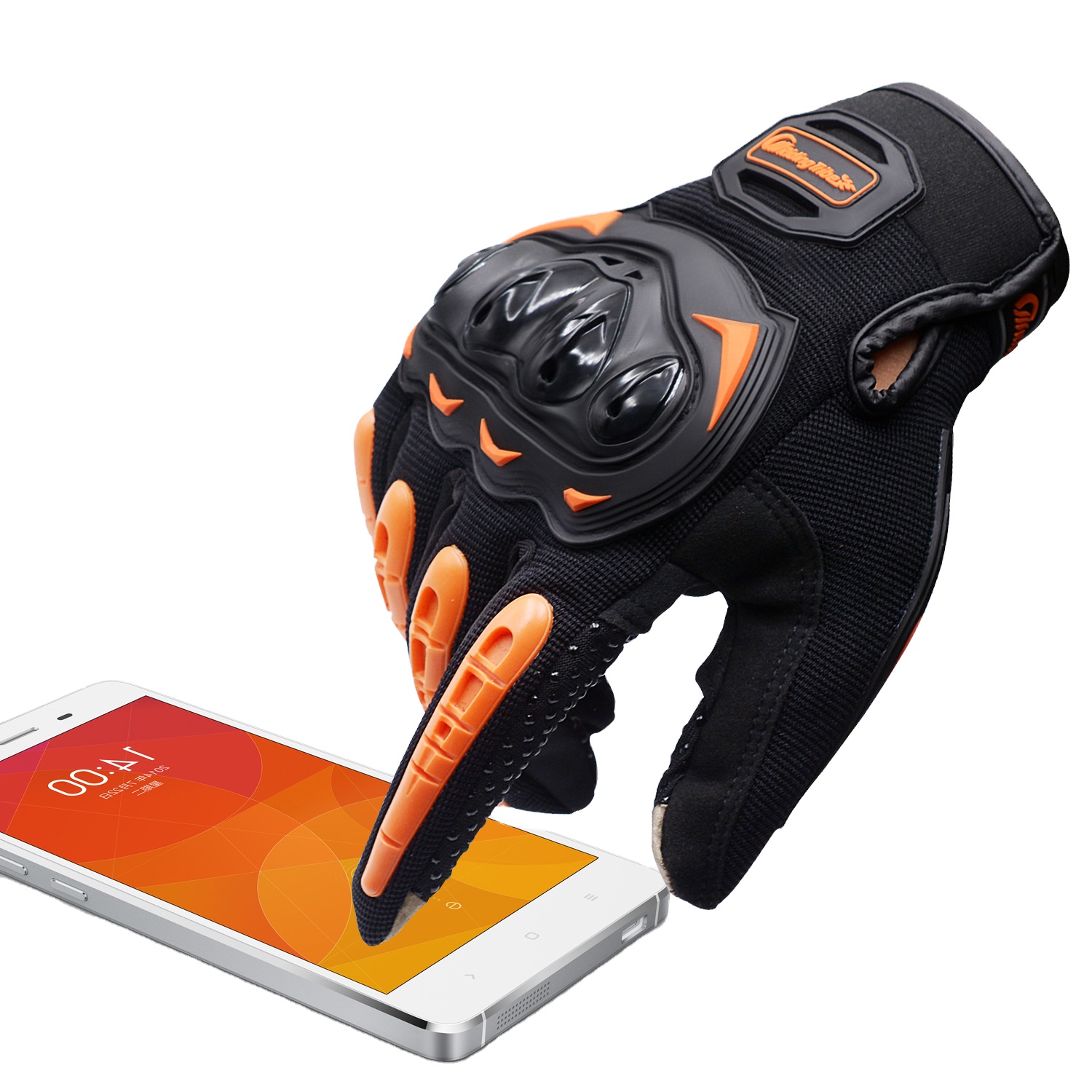 2021 Anti slip designed full finger motorcycle hand glove bike race motorcycle cycling touch screen sports gloves