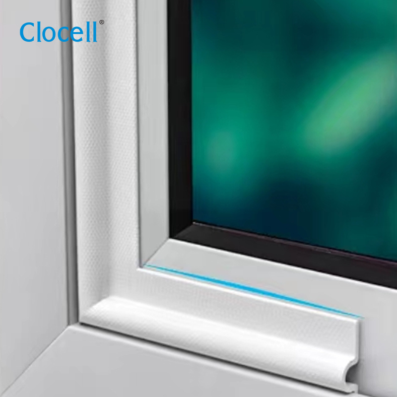 Clocell Гибкая Нижняя уплотнительная лента для двери, уплотнительная лента, стопор для двери, звукоизоляция, уменьшение шума