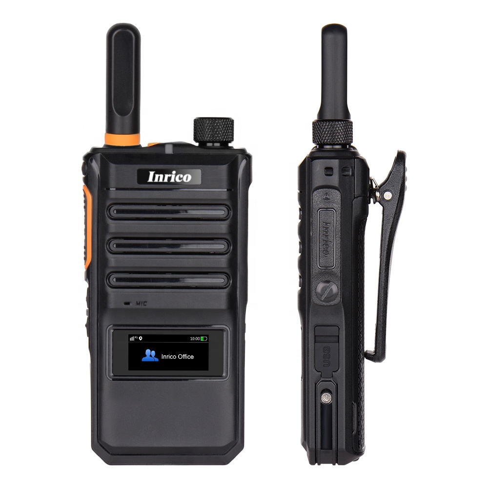 Inrico T620 4G Лидер продаж wcdma портативная Военная ptt сетевая рация с sim-картой и небольшим дисплеем