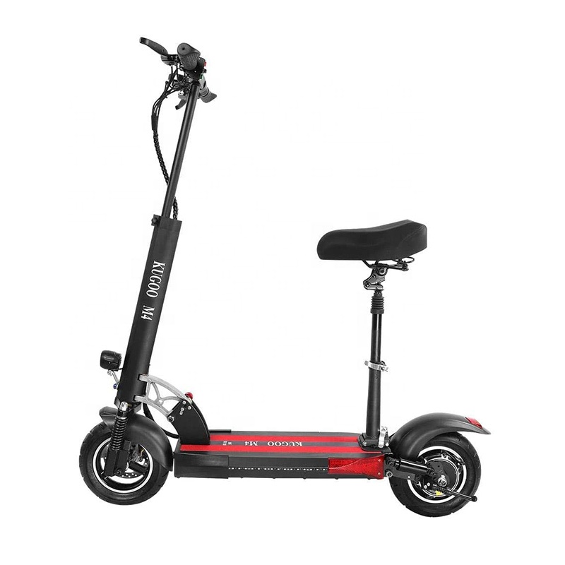 KUGOO M4 скутер Adulto Patinete electrico Plegable Equipados con asiento мотор 500 Вт велоцид Максима 43 км/ч автономная 45 км