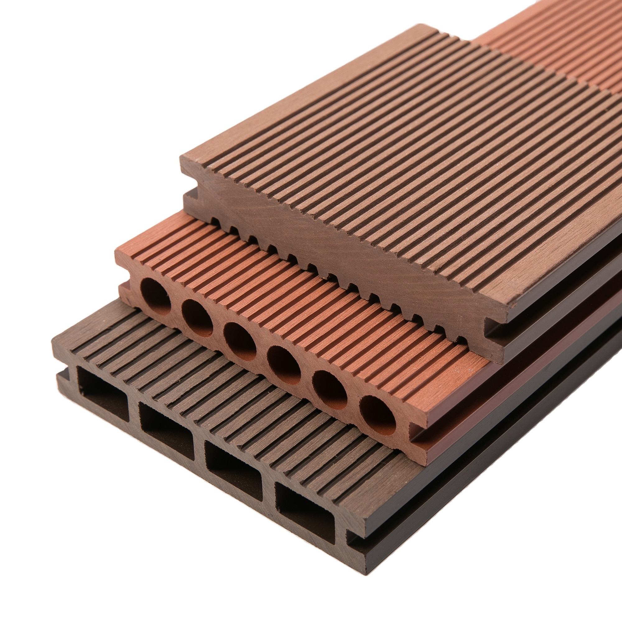 New technology 3D deep embossed WPC composite decking