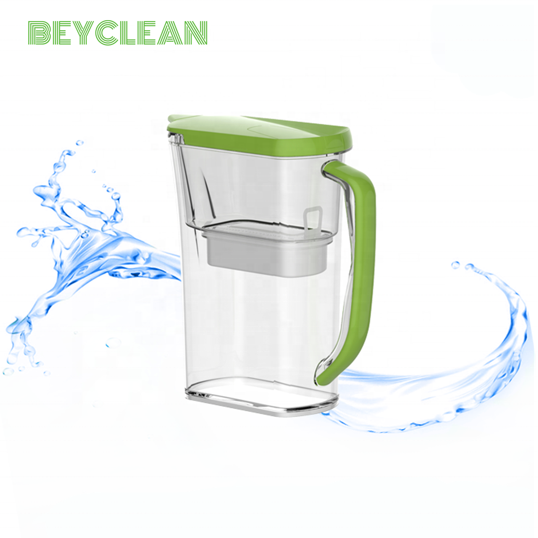 hot sale purifier water filter jug coconut fiber cartridge jug pitcher free samples filters replacement