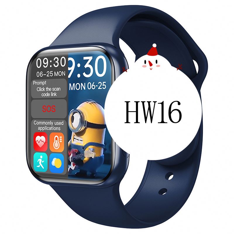 Новое поступление 2021, умные часы серии hw16, 6 iwo 13, большие черные часы Android, часы inteligentes bt, 6 hw 16, умные часы