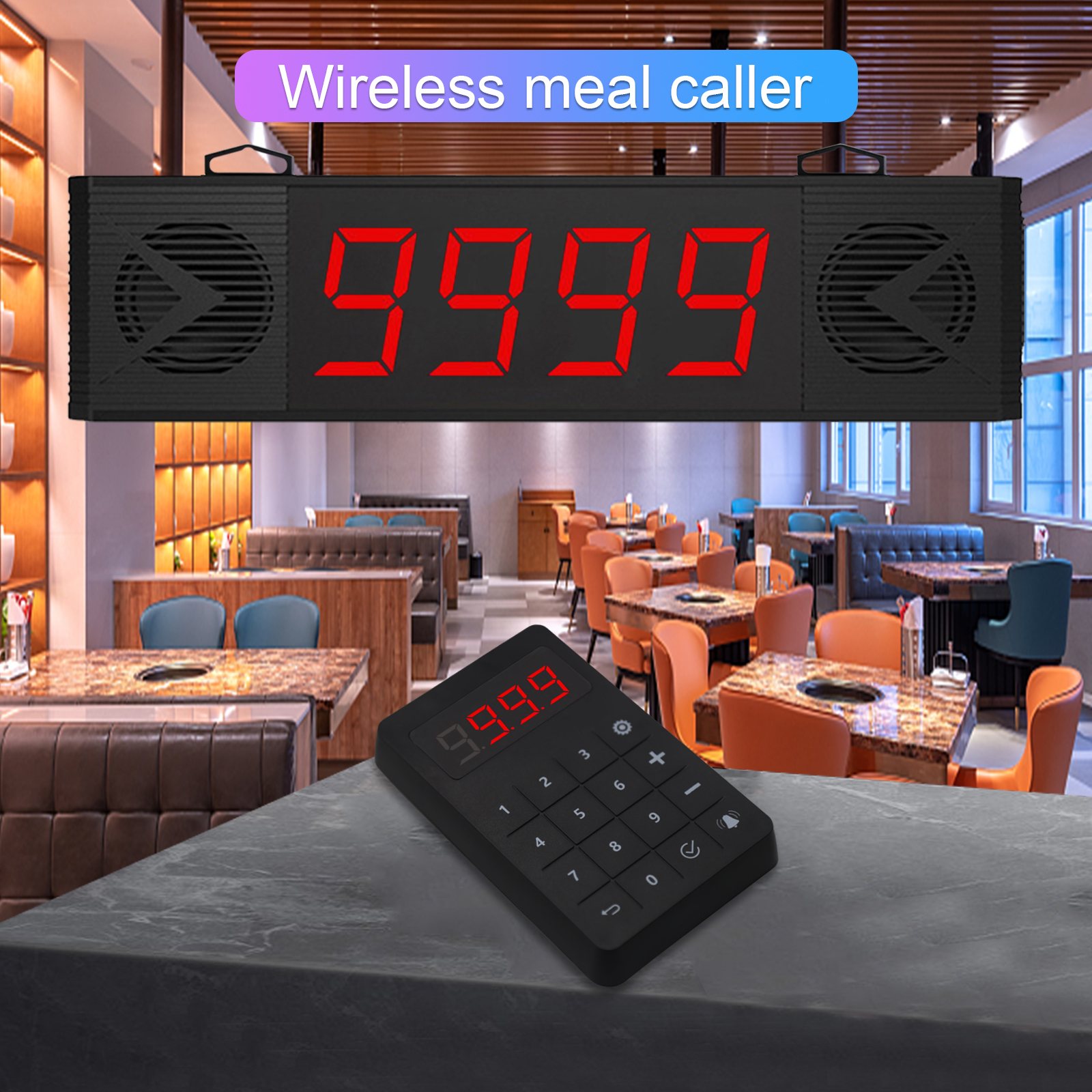 Amazon hot sale Daytech CK04 used office syscall wireless calling system hospital nurse call system