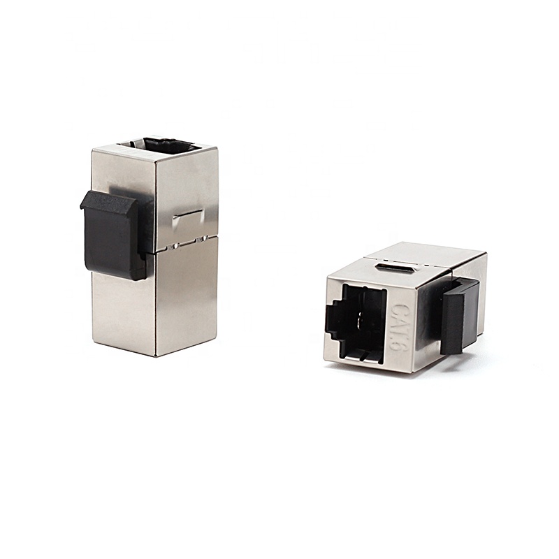 CAT6 CAT6A CAT7 RJ45 180 градусов безинструментальный экранированный STP FTP цинковый сплав модуль Keystone Jack