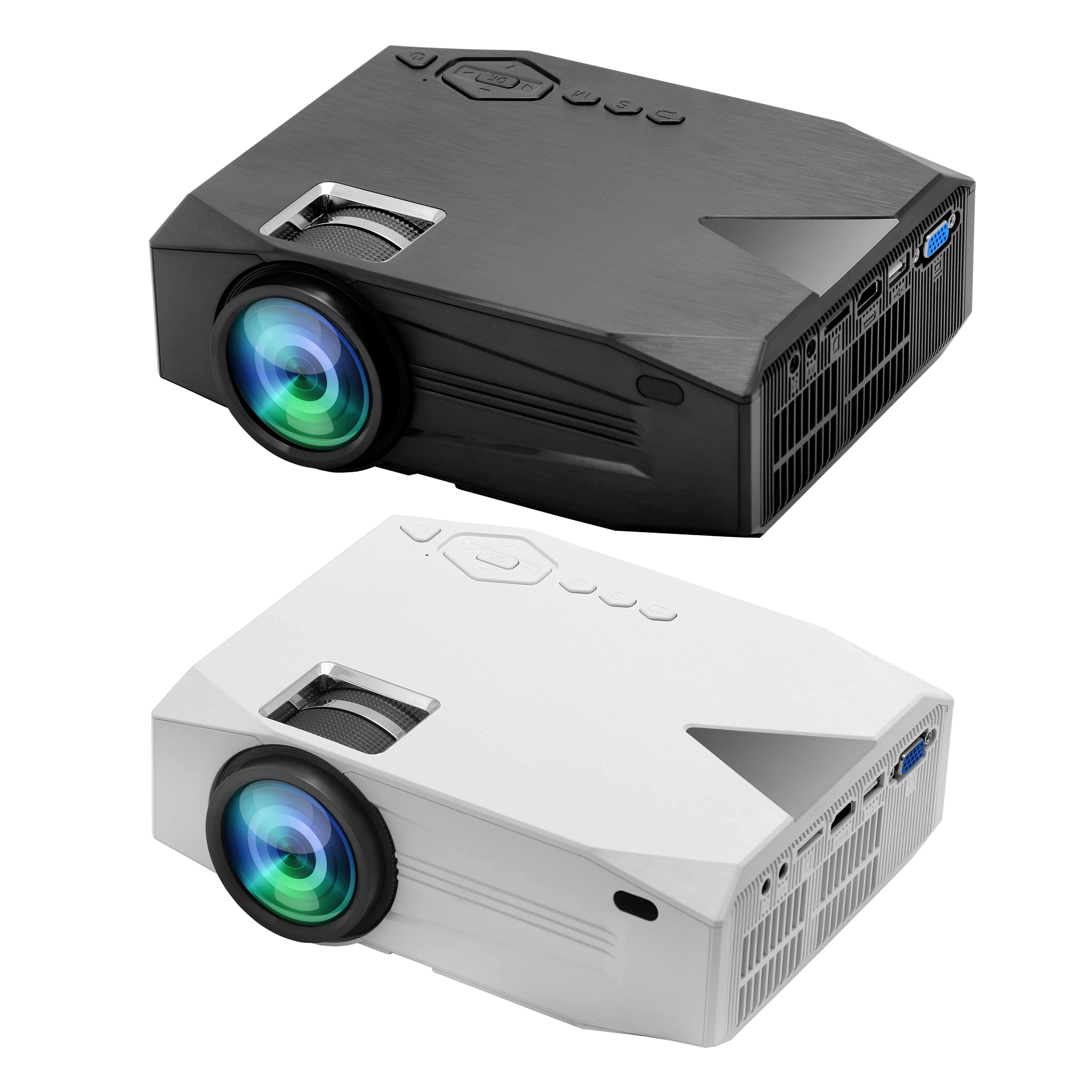 2021 BLJ-333 MINI LCD Projector 2000lumens Smart 4K 1080p HD Home Cinema Theater Digital LED Wifi Projector