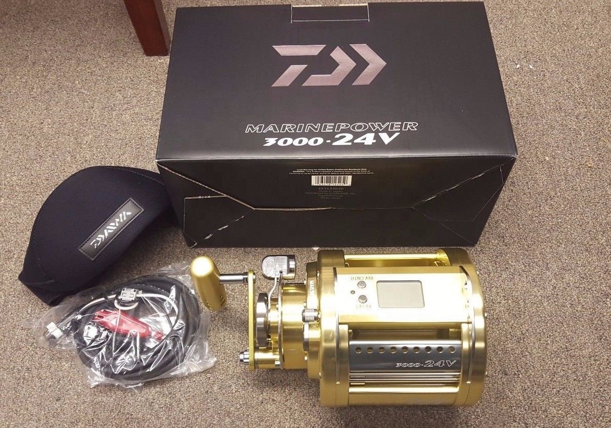 Фабрика Новая аутентичная обувь Daiwa масла силового трансформатора 3000-24 вольт постоянного тока Электрический Грузовой глубокий капля катушка (MP3000-24V)