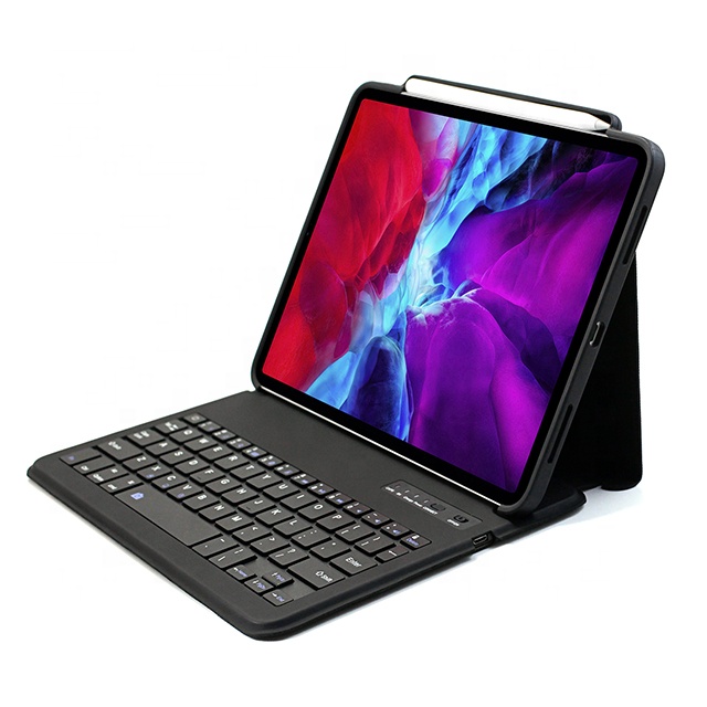 Bluetooth клавиатура Pro 12,9 2020 чехол карандаш держатель кожаный защитный планшет аксессуары чехол для iPad Клавиатура Чехол